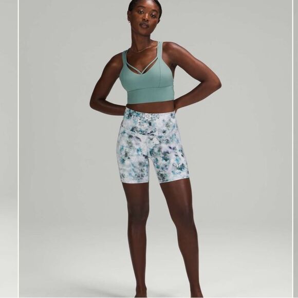 Lululemon Align HR Short 6” Kaleidofloral Multi Plus Size 20 - Picture 5 of 15